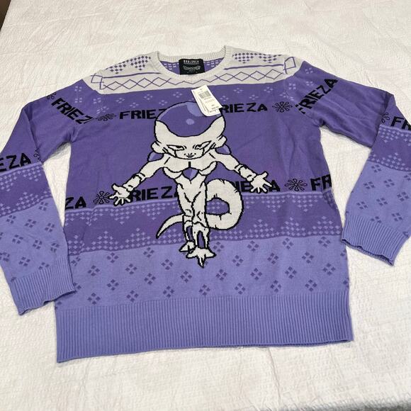 Frieza Christmas ugly sweater NEW with tags M unisex - Picture 3 of 6